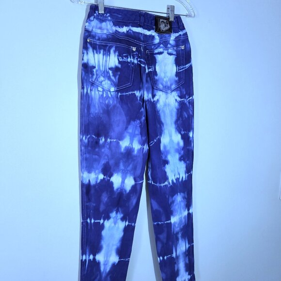 DKNY Upcycled Indigo Dyed Jeans Size 2 - Picture 3 of 3